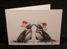 Christmascards Penguins